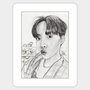 J-Hope photocard Selca Sticker